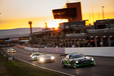 63;63;9-February-2014;Australia;Bathurst;Bathurst-12-Hour;Erebus-Motorsport;Erebus-Racing;Greg-Crick;Jack-LeBrocq;Mercedes‒Benz-SLS-AMG-GT3;NSW;New-South-Wales;Will-Davison;auto;endurance;motion-blur;motorsport;racing;sunrise;telephoto