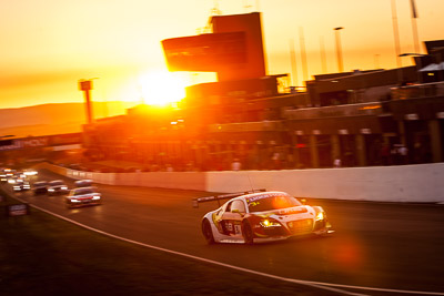 3;3;9-February-2014;Audi-R8-LMS-Ultra;Australia;Bathurst;Bathurst-12-Hour;Laurens-Vanthoor;NSW;New-South-Wales;Phoenix-Racing;Rahel-Frey;Rene-Rast;René-Rast;auto;endurance;motion-blur;motorsport;racing;sunrise;telephoto