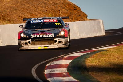 17;17;9-February-2014;Australia;Bathurst;Bathurst-12-Hour;Daniel-Gaunt;Ginetta-G50;Karl-Reindler;Mark-Griffiths;NSW;New-South-Wales;Spray-Booth-Services-Australia;auto;endurance;motorsport;racing;super-telephoto