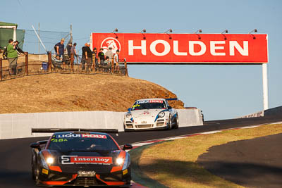 67;67;9-February-2014;Australia;Bathurst;Bathurst-12-Hour;Jeff-Lowrey;Jonathan-Venter;Motorsport-Services;NSW;New-South-Wales;Porsche-997-GT3-Cup;Tony-Richards;auto;endurance;motorsport;racing;telephoto