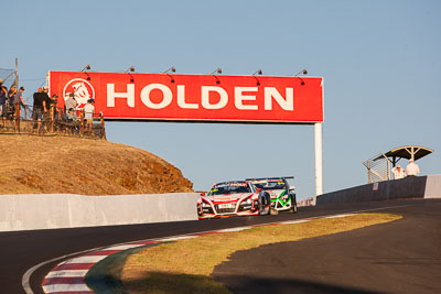 14;14;9-February-2014;Audi-R8-LMS;Australia;Bathurst;Bathurst-12-Hour;Kevin-Gleason;NSW;New-South-Wales;Oliver-Gavin;Richard-Meins;Rob-Huff;Rotek-Racing;auto;endurance;motorsport;racing;telephoto