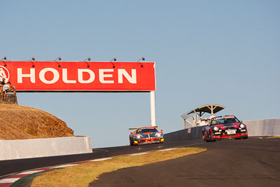 33;4;33;4;9-February-2014;Australia;Bathurst;Bathurst-12-Hour;Ben-Barker;Clearwater-Racing;Craig-Baird;Earl-Bamber;Ferrari-458-Italia-GT3;Grove-Motorsport;Hiroshi-Hamaguchi;Matt-Griffin;Mok-Weng-Sun;NSW;New-South-Wales;Porsche-997-GT3-Cup;Stephen-Grove;auto;endurance;motorsport;racing;telephoto