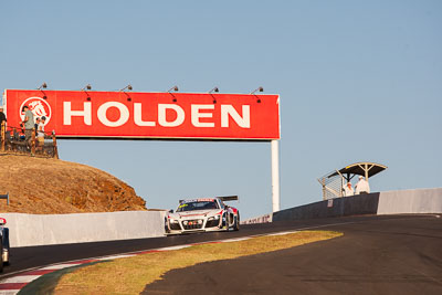 25;25;9-February-2014;Audi-R8-LMS-Ultra;Australia;Bathurst;Bathurst-12-Hour;Eric-Lux;Mark-Patterson;Markus-Winkelhock;NSW;New-South-Wales;United-Autosports;auto;endurance;motorsport;racing;telephoto