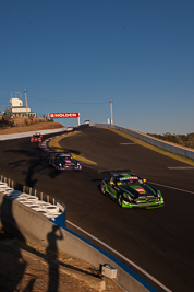 63;63;9-February-2014;Australia;Bathurst;Bathurst-12-Hour;Erebus-Motorsport;Erebus-Racing;Greg-Crick;Jack-LeBrocq;Mercedes‒Benz-SLS-AMG-GT3;NSW;New-South-Wales;Will-Davison;auto;endurance;motorsport;racing;sky;sun;wide-angle