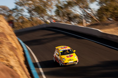 96;9-February-2014;Australia;Bathurst;Bathurst-12-Hour;Fiat-Abarth-500;Fiat-Abarth-Motorsport;Gregory-Hede;Luke-Youlden;Mike-Sinclair;NSW;New-South-Wales;Paul-Gover;auto;endurance;motion-blur;motorsport;racing;telephoto