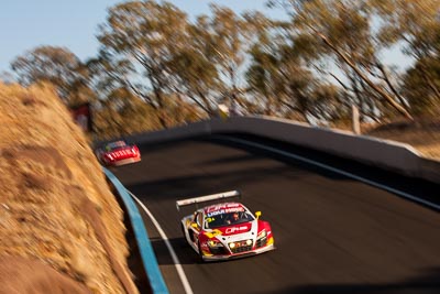 3;3;9-February-2014;Audi-R8-LMS-Ultra;Australia;Bathurst;Bathurst-12-Hour;Laurens-Vanthoor;NSW;New-South-Wales;Phoenix-Racing;Rahel-Frey;Rene-Rast;René-Rast;auto;endurance;motion-blur;motorsport;racing;telephoto