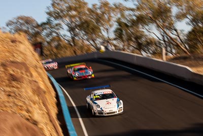 67;67;9-February-2014;Australia;Bathurst;Bathurst-12-Hour;Jeff-Lowrey;Jonathan-Venter;Motorsport-Services;NSW;New-South-Wales;Porsche-997-GT3-Cup;Tony-Richards;auto;endurance;motion-blur;motorsport;racing;telephoto