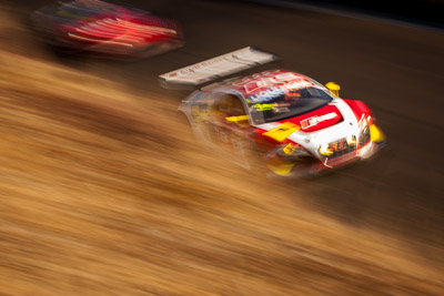 3;3;9-February-2014;Audi-R8-LMS-Ultra;Australia;Bathurst;Bathurst-12-Hour;Laurens-Vanthoor;NSW;New-South-Wales;Phoenix-Racing;Rahel-Frey;Rene-Rast;René-Rast;auto;endurance;motion-blur;motorsport;racing;telephoto