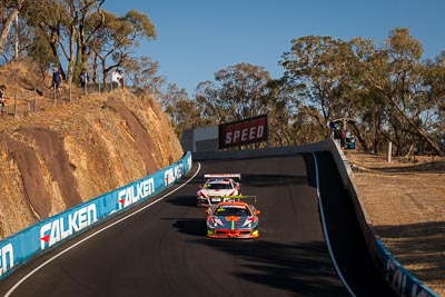 14;33;14;33;9-February-2014;Audi-R8-LMS;Australia;Bathurst;Bathurst-12-Hour;Clearwater-Racing;Craig-Baird;Ferrari-458-Italia-GT3;Hiroshi-Hamaguchi;Kevin-Gleason;Matt-Griffin;Mok-Weng-Sun;NSW;New-South-Wales;Oliver-Gavin;Richard-Meins;Rob-Huff;Rotek-Racing;auto;endurance;motorsport;racing;telephoto