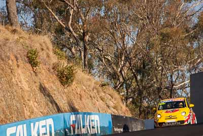 95;9-February-2014;Australia;Bathurst;Bathurst-12-Hour;Clyde-Campbell;Fiat-Abarth-500;Fiat-Abarth-Motorsport;Joshua-Dowling;NSW;New-South-Wales;Paul-Stokell;Toby-Hagon;auto;endurance;motorsport;racing;super-telephoto