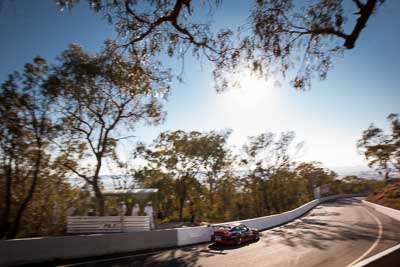 4;4;9-February-2014;Australia;Bathurst;Bathurst-12-Hour;Ben-Barker;Earl-Bamber;Grove-Motorsport;NSW;New-South-Wales;Porsche-997-GT3-Cup;Stephen-Grove;auto;endurance;motorsport;racing;sky;sun;wide-angle