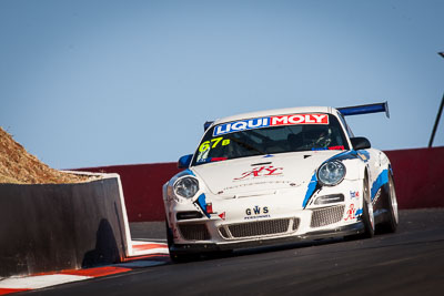 67;67;9-February-2014;Australia;Bathurst;Bathurst-12-Hour;Jeff-Lowrey;Jonathan-Venter;Motorsport-Services;NSW;New-South-Wales;Porsche-997-GT3-Cup;Tony-Richards;auto;endurance;motorsport;racing;super-telephoto