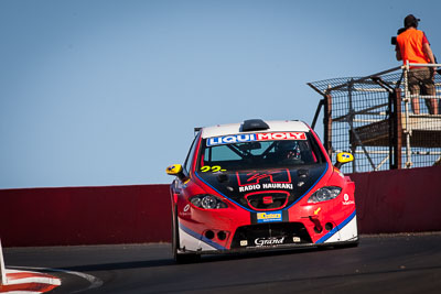 22;22;9-February-2014;Australia;Bathurst;Bathurst-12-Hour;GT-RadialRadio-Hauraki;Lewis-Scott;NSW;New-South-Wales;Richard-Billington;Seat-Leon-Supercopa;Stuart-Owers;auto;endurance;motorsport;racing;super-telephoto