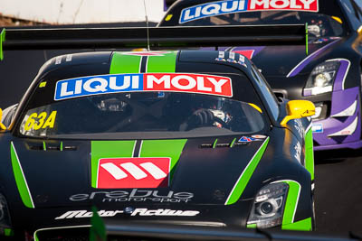 63;63;9-February-2014;Australia;Bathurst;Bathurst-12-Hour;Erebus-Motorsport;Erebus-Racing;Greg-Crick;Jack-LeBrocq;Mercedes‒Benz-SLS-AMG-GT3;NSW;New-South-Wales;Will-Davison;auto;endurance;motorsport;racing;super-telephoto