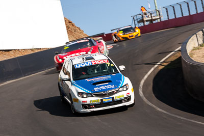 7;7;9-February-2014;Angus-Kennard;Australia;Bathurst;Bathurst-12-Hour;Dean-Herridge;John-ODowd;Maximum-Motorsport;NSW;New-South-Wales;Subaru-Impreza-WRX-STI;auto;endurance;motorsport;racing;telephoto