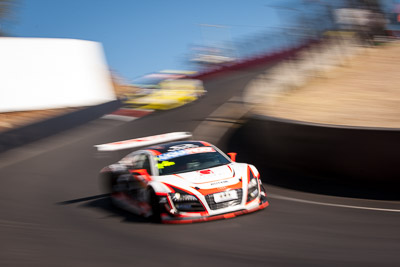 14;14;9-February-2014;Audi-R8-LMS;Australia;Bathurst;Bathurst-12-Hour;Kevin-Gleason;NSW;New-South-Wales;Oliver-Gavin;Richard-Meins;Rob-Huff;Rotek-Racing;auto;endurance;motion-blur;motorsport;racing;telephoto