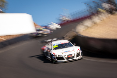 25;25;9-February-2014;Audi-R8-LMS-Ultra;Australia;Bathurst;Bathurst-12-Hour;Eric-Lux;Mark-Patterson;Markus-Winkelhock;NSW;New-South-Wales;United-Autosports;auto;endurance;motion-blur;motorsport;racing;telephoto