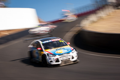 70;70;9-February-2014;Adam-Gowens;Australia;Bathurst;Bathurst-12-Hour;Garry-Jacobson;Grant-Denyer;MARC-Focus-GTC;NSW;New-South-Wales;auto;endurance;motion-blur;motorsport;racing;telephoto