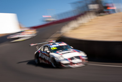 19;19;9-February-2014;Australia;Bathurst;Bathurst-12-Hour;Damien-Flack;NSW;New-South-Wales;Porsche-997-GT3-Cup;Rob-Smith;Rosche-Visper;Shane-Smollen;auto;endurance;motion-blur;motorsport;racing;telephoto