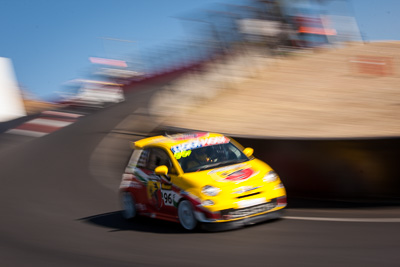 96;9-February-2014;Australia;Bathurst;Bathurst-12-Hour;Fiat-Abarth-500;Fiat-Abarth-Motorsport;Gregory-Hede;Luke-Youlden;Mike-Sinclair;NSW;New-South-Wales;Paul-Gover;auto;endurance;motion-blur;motorsport;racing;telephoto