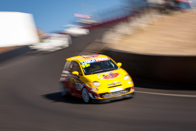 95;9-February-2014;Australia;Bathurst;Bathurst-12-Hour;Clyde-Campbell;Fiat-Abarth-500;Fiat-Abarth-Motorsport;Joshua-Dowling;NSW;New-South-Wales;Paul-Stokell;Toby-Hagon;auto;endurance;motion-blur;motorsport;racing;telephoto