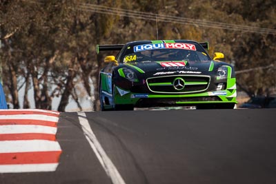 63;63;9-February-2014;Australia;Bathurst;Bathurst-12-Hour;Erebus-Motorsport;Erebus-Racing;Greg-Crick;Jack-LeBrocq;Mercedes‒Benz-SLS-AMG-GT3;NSW;New-South-Wales;Will-Davison;auto;endurance;motorsport;racing;super-telephoto