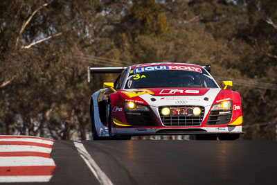 3;3;9-February-2014;Audi-R8-LMS-Ultra;Australia;Bathurst;Bathurst-12-Hour;Laurens-Vanthoor;NSW;New-South-Wales;Phoenix-Racing;Rahel-Frey;Rene-Rast;René-Rast;auto;endurance;motorsport;racing;super-telephoto