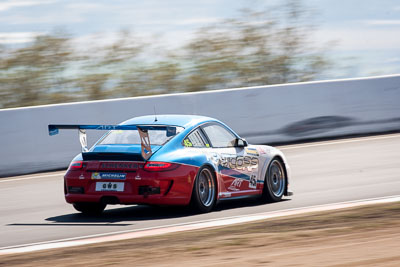 45;45;9-February-2014;Australia;Barton-Mawer;Bathurst;Bathurst-12-Hour;Duvashen-Padayachee;NSW;New-South-Wales;Porsche-997-GT3-Cup;Rencorp-Hyundai-Forklifts;Richard-Muscat;auto;endurance;motorsport;racing;super-telephoto