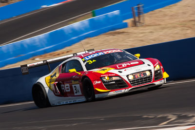 3;3;9-February-2014;Audi-R8-LMS-Ultra;Australia;Bathurst;Bathurst-12-Hour;Laurens-Vanthoor;NSW;New-South-Wales;Phoenix-Racing;Rahel-Frey;Rene-Rast;René-Rast;auto;endurance;motorsport;racing;super-telephoto