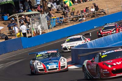 45;45;9-February-2014;Australia;Barton-Mawer;Bathurst;Bathurst-12-Hour;Duvashen-Padayachee;NSW;New-South-Wales;Porsche-997-GT3-Cup;Rencorp-Hyundai-Forklifts;Richard-Muscat;auto;endurance;motorsport;racing;super-telephoto