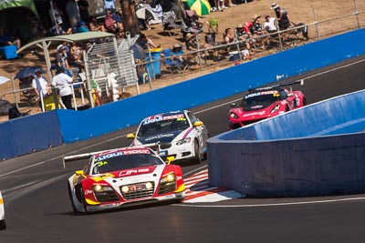 3;3;9-February-2014;Audi-R8-LMS-Ultra;Australia;Bathurst;Bathurst-12-Hour;Laurens-Vanthoor;NSW;New-South-Wales;Phoenix-Racing;Rahel-Frey;Rene-Rast;René-Rast;auto;endurance;motorsport;racing;super-telephoto