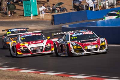 3;3;9-February-2014;Audi-R8-LMS-Ultra;Australia;Bathurst;Bathurst-12-Hour;Laurens-Vanthoor;NSW;New-South-Wales;Phoenix-Racing;Rahel-Frey;Rene-Rast;René-Rast;auto;endurance;motorsport;racing;super-telephoto