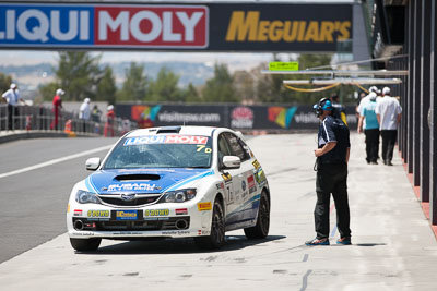 7;7;9-February-2014;Angus-Kennard;Australia;Bathurst;Bathurst-12-Hour;Dean-Herridge;John-ODowd;Maximum-Motorsport;NSW;New-South-Wales;Subaru-Impreza-WRX-STI;auto;endurance;motorsport;racing;telephoto