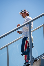 9-February-2014;Australia;Bathurst;Bathurst-12-Hour;Markus-Winkelhock;NSW;New-South-Wales;United-Autosports;atmosphere;auto;endurance;motorsport;paddock;portrait;racing;telephoto