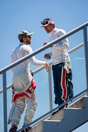 9-February-2014;Australia;Bathurst;Bathurst-12-Hour;Markus-Winkelhock;NSW;New-South-Wales;Phoenix-Racing;Rene-Rast;René-Rast;United-Autosports;atmosphere;auto;endurance;motorsport;paddock;portrait;racing;telephoto