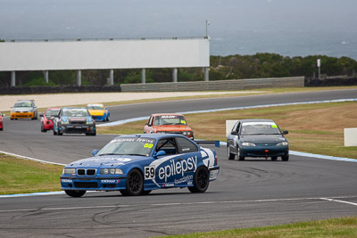 59;24-November-2018;59;Andrew-Butcher;Australia;BMW-E36-M3;Improved-Production;Island-Magic;Phillip-Island;Victoria;auto;motorsport;racing;super-telephoto