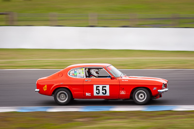 55;24-November-2018;55;Australia;Ford-Capri-GT;Historic-Touring-Cars;Island-Magic;Phillip-Island;Tony-Gilfuis;Victoria;auto;motorsport;racing;super-telephoto