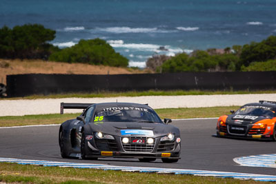 25;24-November-2018;25;Audi-R8;Australia;GT-Class;Island-Magic;Phillip-Island;Ryan-How;Sports-Cars;Tony-DAlberto;Victoria;auto;motorsport;racing;super-telephoto