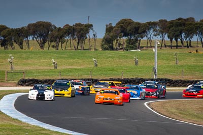 72;99;24-November-2018;72;99;Australia;Ford-Mustang;Holden-Calibra;Island-Magic;Phil-Crompton;Phillip-Island;Sports-Sedans;Steven-Tamasi;Victoria;auto;motorsport;racing;super-telephoto