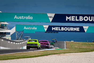 80;24-November-2018;80;Australia;Ford-Capri;Historic-Touring-Cars;Island-Magic;Phillip-Island;Stephen-Land;Victoria;auto;motorsport;racing;super-telephoto