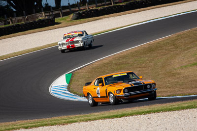 44;24-November-2018;44;Australia;Ford-Mustang;Historic-Touring-Cars;Island-Magic;Joe-Calleja;Phillip-Island;Victoria;auto;motorsport;racing;super-telephoto