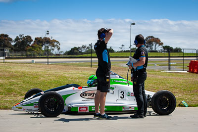 3;25-November-2018;3;Australia;Courtney-Prince;Formula-Ford;Island-Magic;Mygale-SJ011;Open-Wheeler;Phillip-Island;Sonic-Motor-Racing;Victoria;atmosphere;auto;motorsport;paddock;racing;telephoto