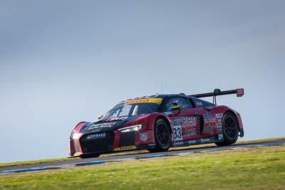 33;33;9-June-2019;AGT;Audi-R8-LMS;Australia;Australian-GT;Australian-GT-Championship;Grand-Tourer;Luke-Youlden;Perfect-Auto-Body;Phillip-Island;Shannons-Nationals;Victoria;Vince-Muriti;auto;motorsport;racing;sky;super-telephoto