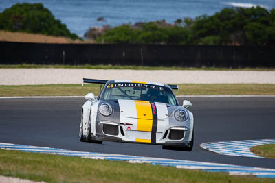 46;23-November-2019;46;Anthony-Skinner;Australia;Island-Magic;Phillip-Island;Porsche-GT3-Cup-991;Sports-Cars;VIC;Victoria;auto;motorsport;racing;super-telephoto