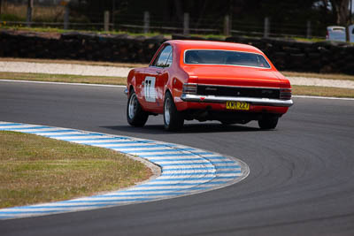 77;23-November-2019;77;Australia;Frederick-Brain;Historic-Touring-Cars;Holden-Monaro-HQ-GTS;Island-Magic;Phillip-Island;VIC;Victoria;auto;motorsport;racing;super-telephoto