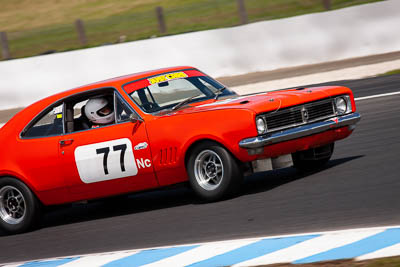 77;23-November-2019;77;Australia;Frederick-Brain;Historic-Touring-Cars;Holden-Monaro-HQ-GTS;Island-Magic;Phillip-Island;VIC;Victoria;auto;motorsport;racing;super-telephoto