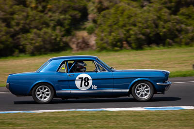 78;23-November-2019;78;Australia;Darren-Jones;Ford-Mustang;Historic-Touring-Cars;Island-Magic;Phillip-Island;VIC;Victoria;auto;motorsport;racing;super-telephoto