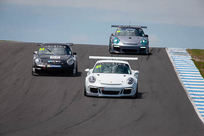 37;52;23-November-2019;37;52;Australia;Chris-Seidler;Dylan-De-Szarbo;Island-Magic;Luke-Seidler;Phillip-Island;Porsche-991-GT3-Cup;Porsche-GT3-Cup;Sports-Cars;VIC;Victoria;auto;motorsport;racing;super-telephoto