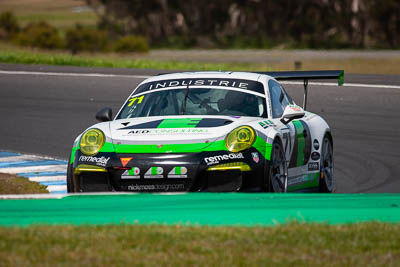 71;23-November-2019;71;Australia;Island-Magic;Nathan-Halstead;Phillip-Island;Porsche-991-GT3-Cup;Sports-Cars;VIC;Victoria;auto;motorsport;racing;super-telephoto