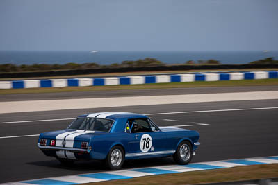 78;23-November-2019;78;Australia;Darren-Jones;Ford-Mustang;Historic-Touring-Cars;Island-Magic;Phillip-Island;VIC;Victoria;auto;motorsport;racing;telephoto